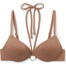 Costumi da bagno Push Up Imbottitura Graduata Costume - Golden Gleam/Marrone