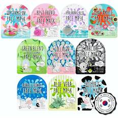 Look At Me Natural Korean Sheet Mask 10 Pcs Set