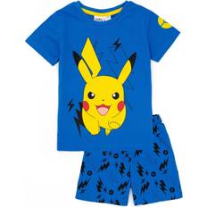 Pokémon Nightwear Children's Clothing Pokémon Pikachu Pyjama Set Kids - Blue