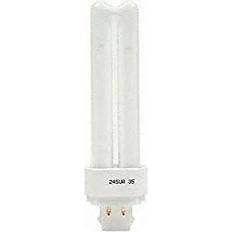 Fluorescent Lamps GE Lighting Light Bulbs International, 97596 13-Watt CFL Plug-In Double Biax Ecolux T4 Light Bulb 3500K