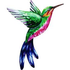 Garden & Outdoor Environment JINGT Metal Bird Wall Art Sculpture