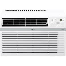 LG Air Conditioners LG 10,000 BTU Smart Wi-Fi Enabled Window Air Conditioner, White (10000 BTU)