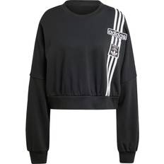 Adidas 5XL Jumpers adidas Adibreak Cropped Sweatshirt - White