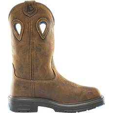 Steel Blue Work Boots - Brown