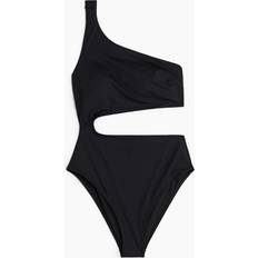 Swimsuits H&M Padded-cup High Leg Swimsuit - Black