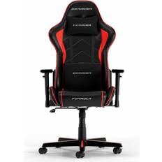 DxRacer Verstelbare Rugleuning Gamestoelen DxRacer Formula XL Sort Rød