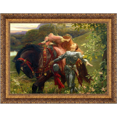 Design Toscano La Belle Dame Canvas Replica Medium Framed Art