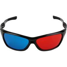 3D Glasses Huanledash Adult Black Frame Red Blue 3D Glasses for Dimensional Anaglyph Movie Game DVD