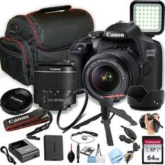 Canon Al's Variety, EOS 2000D Rebel T7 w/EF-S 18-55mm F/3.5-5.6 is II Zoom Lens 64GB SD Card and More