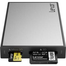 MicroSD Memory Card Readers LEXAR Beach Audio Inc, LPWF710N-4ANGL Professional Workflow Sd/micro Sd Uhs-ii Reader