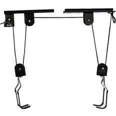 Jiahui JiaHuin, 25kg Kayak Hoist Bike/ Ladder Lift Pulley System Garage Ceiling Storage Rack-Black