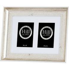 Hill Interiors Antique Style Silver Crackled Effect 4x6 Photo Frame