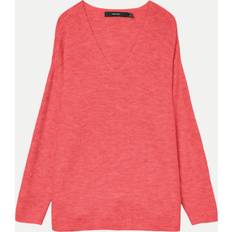 Jersey de punto - Rosa Suéteres Vero Moda Vmcrewlefile Pullover