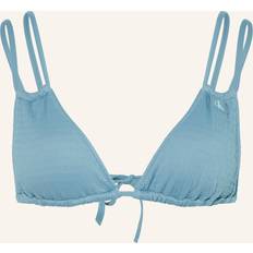 Bikinioberteile Calvin Klein Triangel Bikini-Top Monogram Texture - Aqua