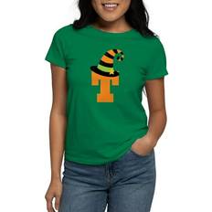 Clothing Cafepress Halloween Letter T Witch Monogram T-Shirt - Dark