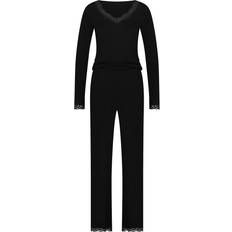 Viscosa Pijamas Hunkemöller Pijama - Negro