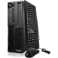 VGA Desktop Computers Lenovo M91 ThinkCentre Desktop Computer