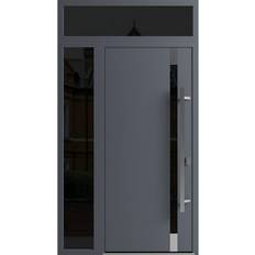 External Door VDomDoors Front Exterior Prehung Steel W36+12 H80+16 External Door (x)