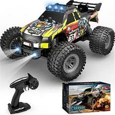 BrainBoosters UnbeatableSale Local, Remote Control Car for Boys & Girls All Terrain & Off-Road Monster Truck with Flash LED