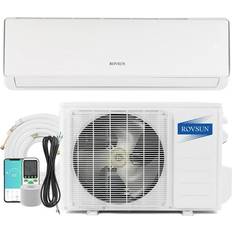 RovSun DREAMERSHOP TRADE LIMITED, 11000BTU Wifi Enabled Mini Split Air Conditioner & Heater 17 SEER2 230V Inverter Ductless Wall AC Unit 500-700 sq.ft