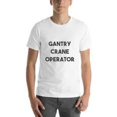 Clothing Undefined Gifts Gantry Crane Operator Bold T Shirt - Cotton