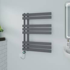 Heated Towel Rails Brayden Studio Prefilled Thermostatic Heated Towel Rail 80 x 60 x 7.35 in