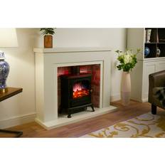 Farlington Electric Stove Suite 99.2cm H X 120cm W X 37.5cm D