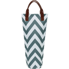 Camping & Outdoor Tirrinia Insulated Bottle Wine Carrier 14.4 H x 4.3 W x 4.5 D in Gray Wavy Streak