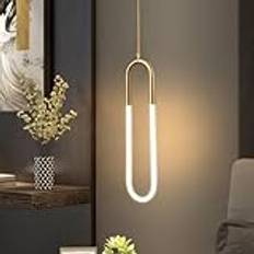 XUYOSDVQ Nordisk Minimalistisk Ljuskrona LED Taklampa 60 cm Pendellampa