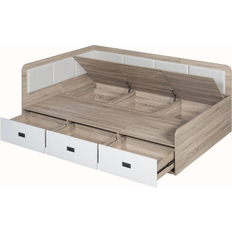 Beds & Mattresses Latitude Run Wood Storage Daybed with 3 Drawers Full/Double