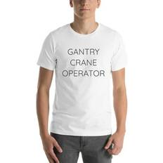 Clothing Undefined Gifts Gantry Crane Operator T Shirt - Cotton