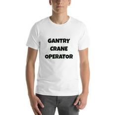 Clothing Undefined Gifts Gantry Crane Operator Fun Style T-Shirt - Cotton