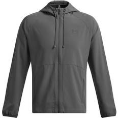 Grijs - Man Buitenkleding Under Armour Stretch Woven Windbreaker Jacket - Grey