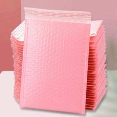 Pink Envelopes & Mailing Supplies Shein Pink Polyethylene Bubble Mailers 10pcs Set