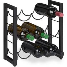 B2X Black for 9 Bottles Wine Rack