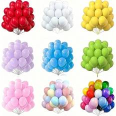 Yellow Latex Balloons Shein Retro Color Balloons 20pcs 10 Inch
