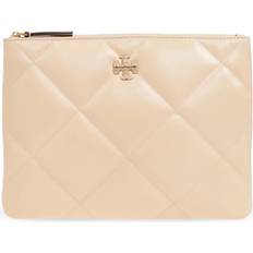 Håndtag Clutch tasker Tory Burch Kira Clutch Taske - Beige