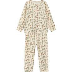 Elastan Pyjamasser Lil'Atelier Nattøj - Turtledove