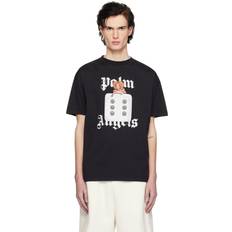 Palm Angels T-shirts Palm Angels T-shirt Med Tryk - Sort