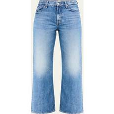 One Size - Woman Trousers & Shorts Mother The Bookie Flooded Wide Leg Jeans - Deans List