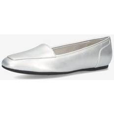 Silver - Women Ballerinas Easy Street Women's Thrill Pointed Toe Shoe - Silver