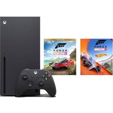 Microsoft Xbox series x 1tb ssd console forza horizons 5 premium bundle 4k gaming Black 1 TB