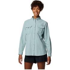 Women Shirts Columbia PFG Bahama II Long Sleeve Shirt - Blue