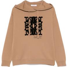 Max Mara Herr Kläder Max Mara Logo Hoodie - Brown