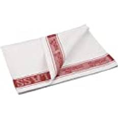 Linen Cloths & Tissues Vogue Glass Cloth Red 30" x 20" Tablecloth Red, White, Green