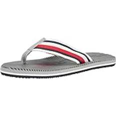 Herr - Silver Flip-Flops Tommy Hilfiger Oly Strand Sandal Flip Flop - Antikt Silver