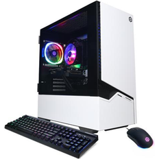 16 GB - White Desktop Computers CyberPowerPC CyberPower Gamer Xtreme GX8239 Desktop PC