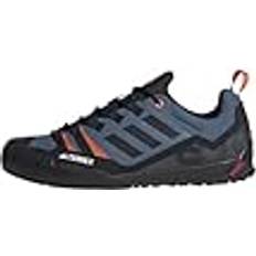 adidas Terrex Swift Solo 2.0 Hiking Shoes - Wonder Steel/Core Black/Orange