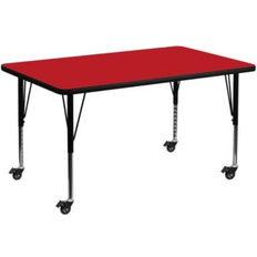 Tables Emma + Oliver Mobile 36X72 Rectangle Activity Table