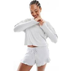 Hollister Co. Underwear Hollister Co. Nightwear Long Sleeve Top and Flippy Set - Grey